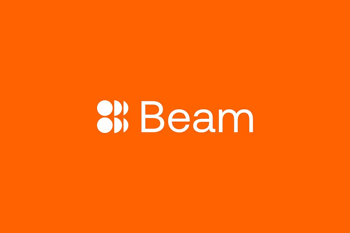 英国Beam生物科技反白logo