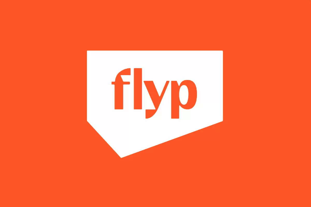 Flipping建筑反白logo