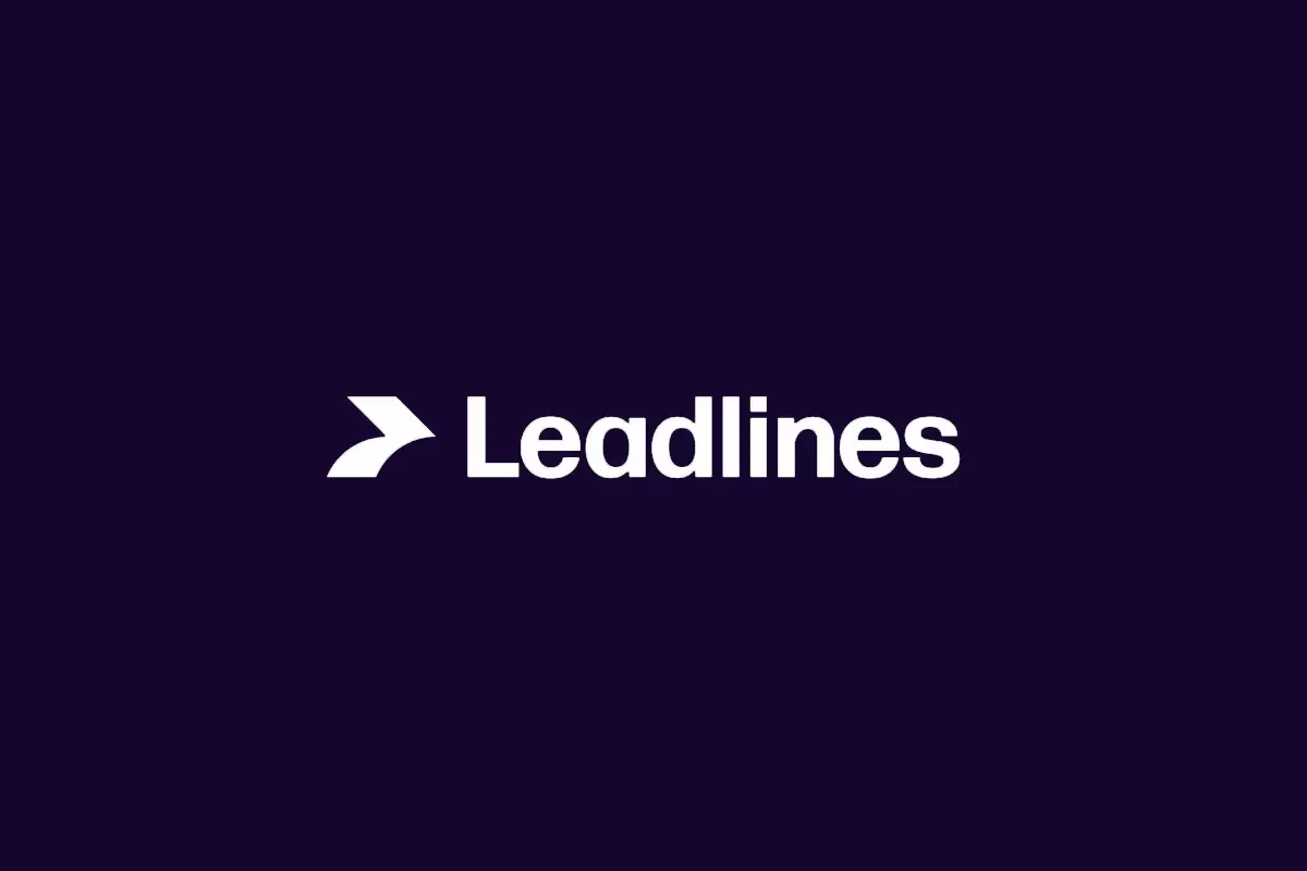 Leadlines物流反白logo