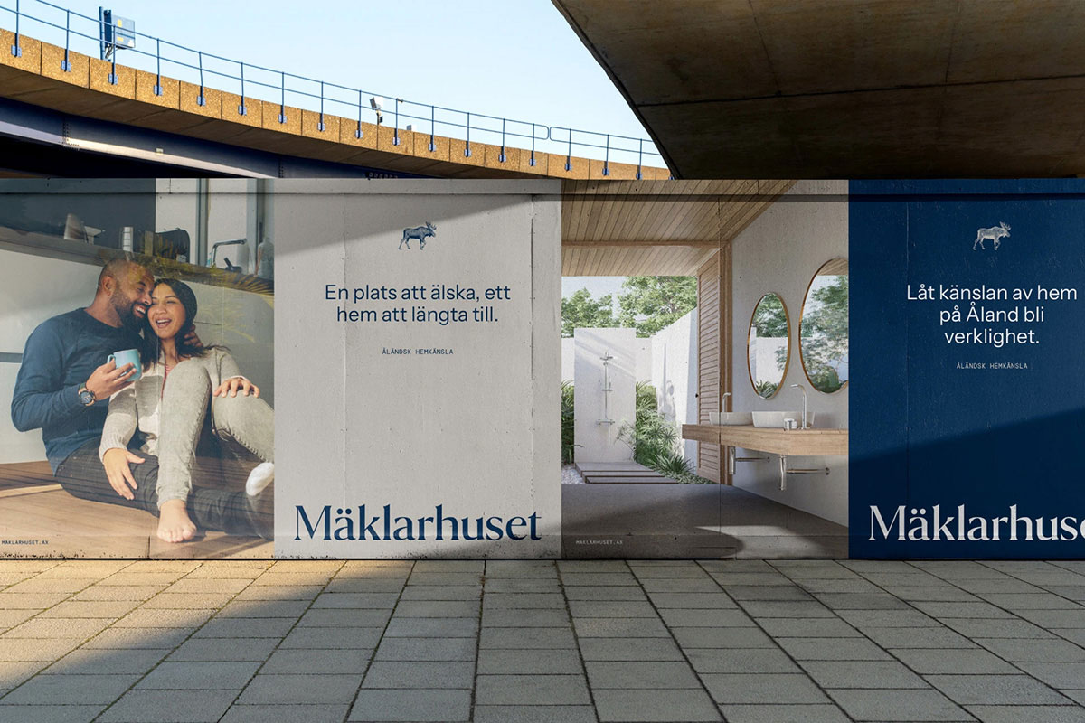 芬兰Mäklarhuset房地产品牌形象设计与VI设计