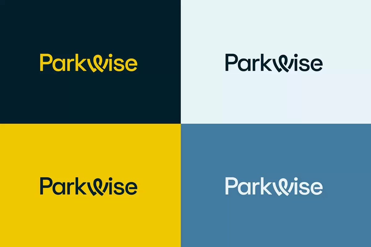 Parkwise媒体反白logo