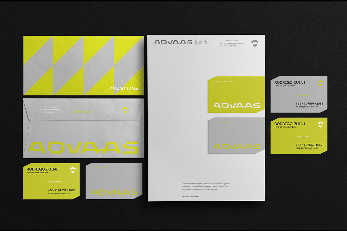 Advass软件品牌形象设计-软件行业VI设计方案