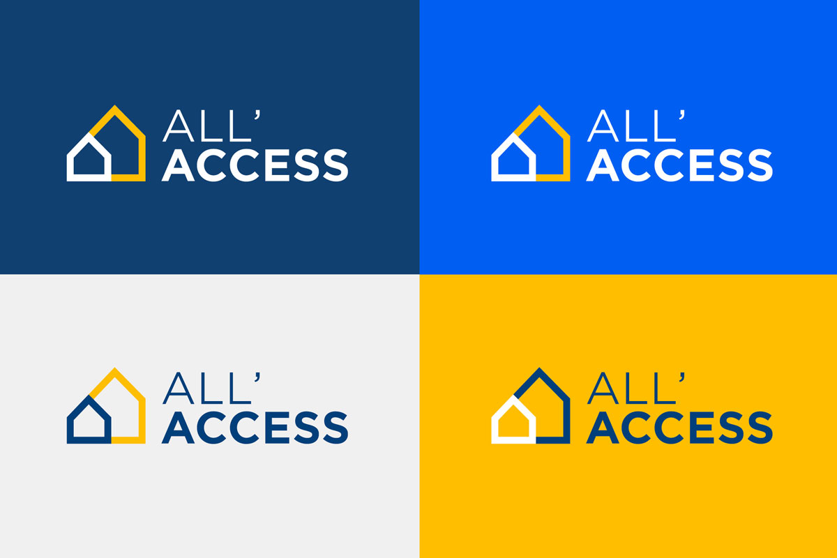 法国All'Access地产品牌形象设计案例-地产行业VI设计方案