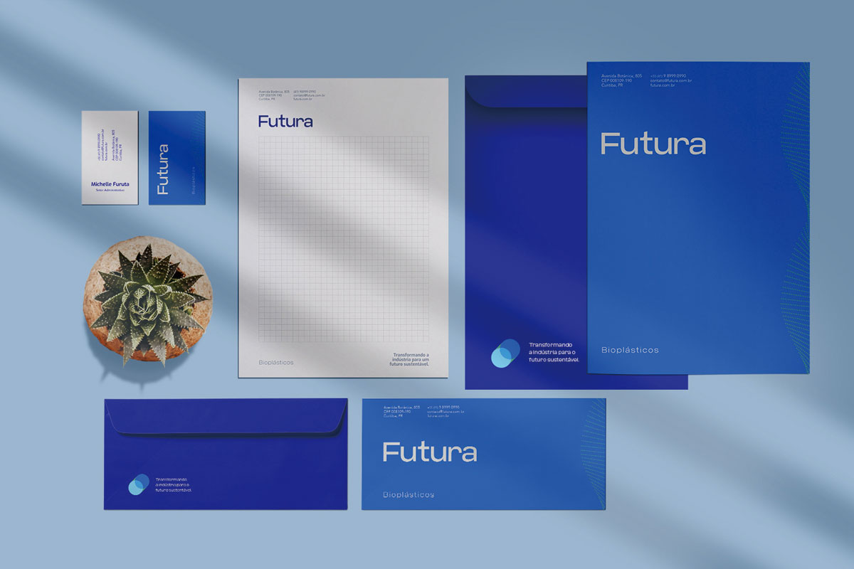 FUTURA生物品牌形象设计-生物行业VI设计方案