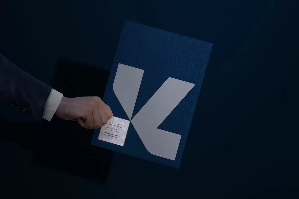 巴西Kelson Lopes律师事务所品牌形象-事务所行业VI设计方案