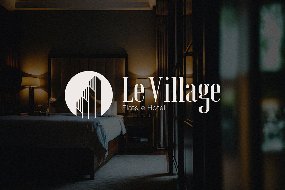 巴西Le Village公寓酒店品牌形象设计案例-酒店行业VI设计方案