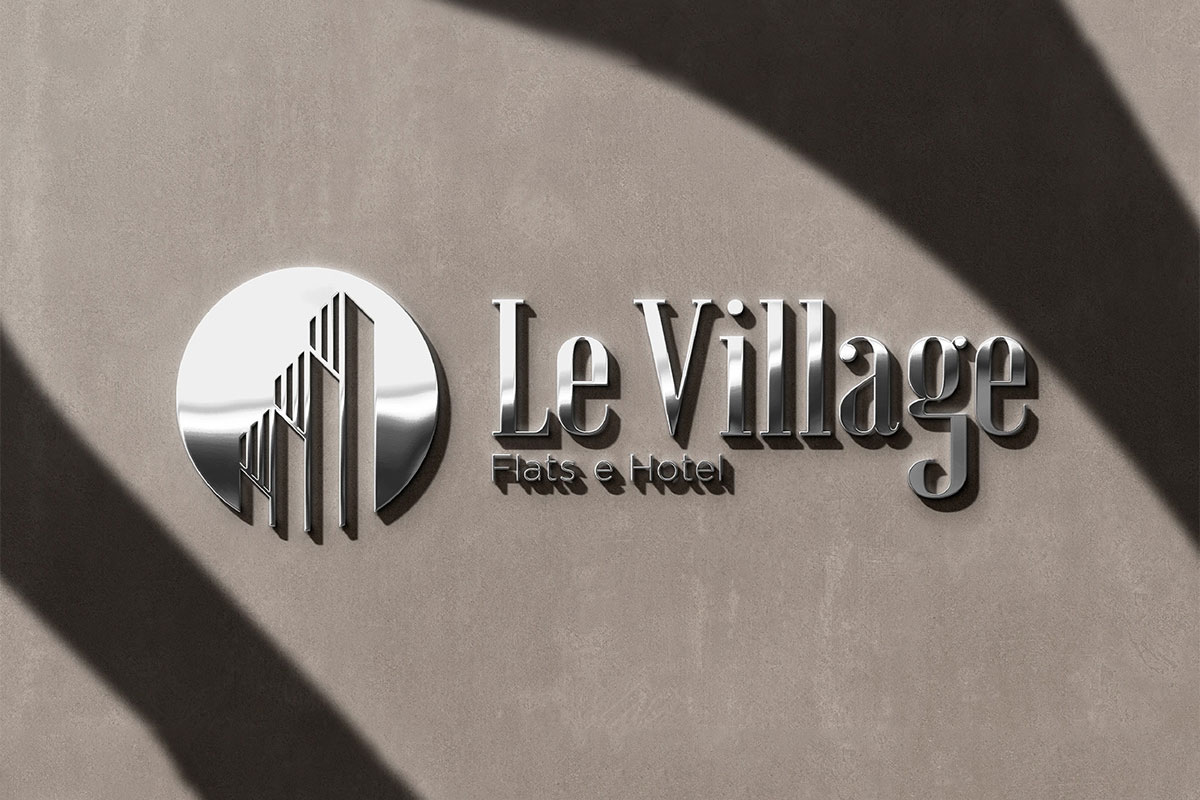 巴西Le Village公寓酒店品牌形象设计案例-酒店行业VI设计方案