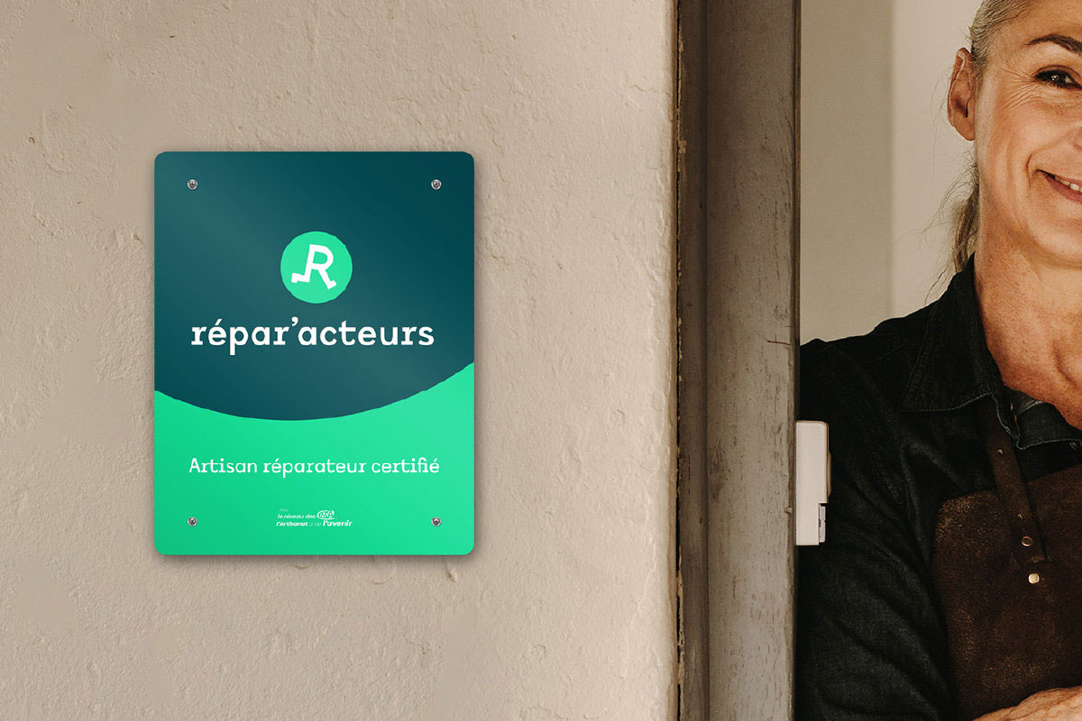 Répar'acteurs维修品牌形象设计案例-服务行业VI设计方案