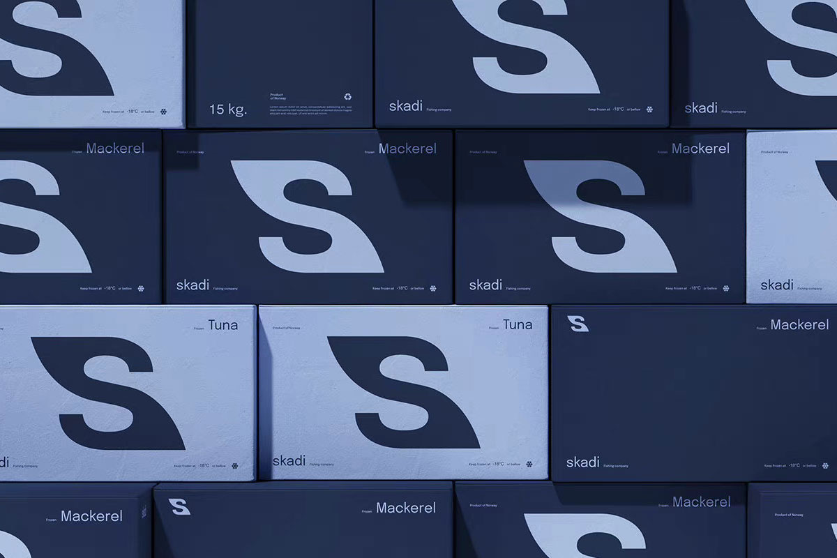 Skadi渔业品牌形象设计与VI设计