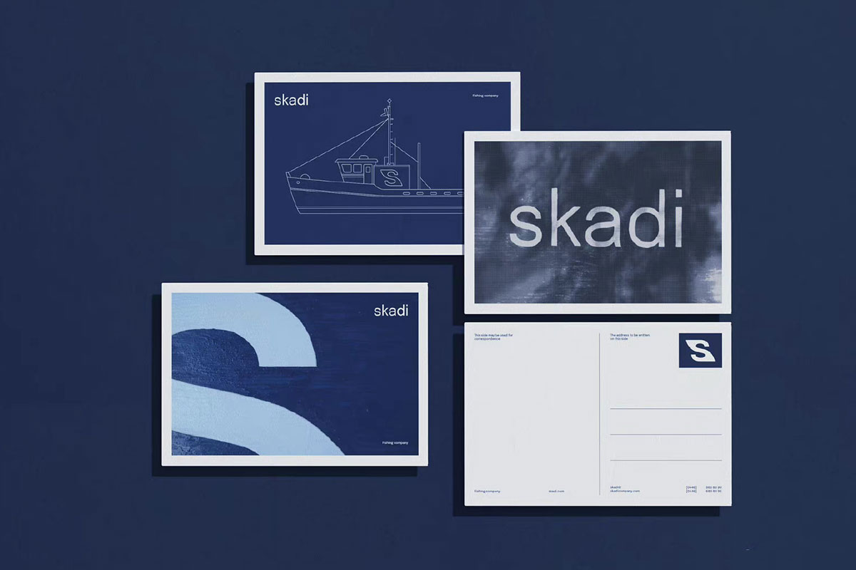 Skadi渔业品牌形象设计与VI设计