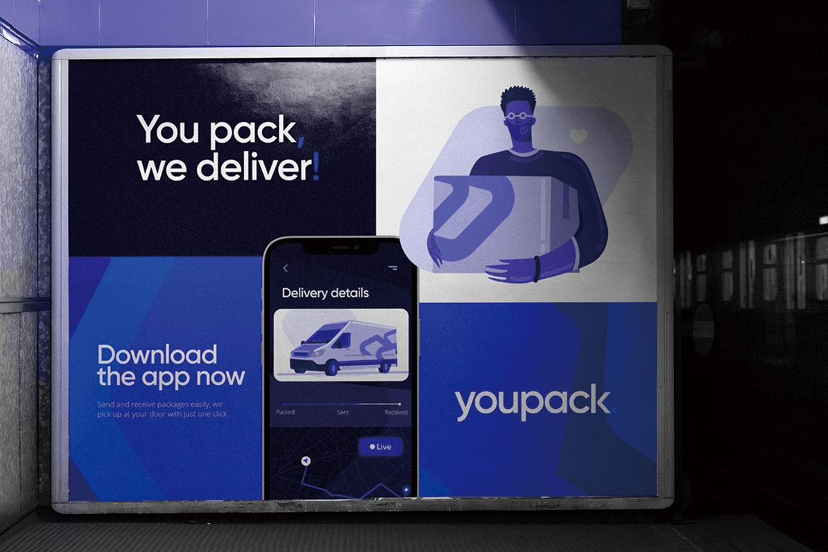 Youpack物流品牌形象设计-物流行业VI设计方案
