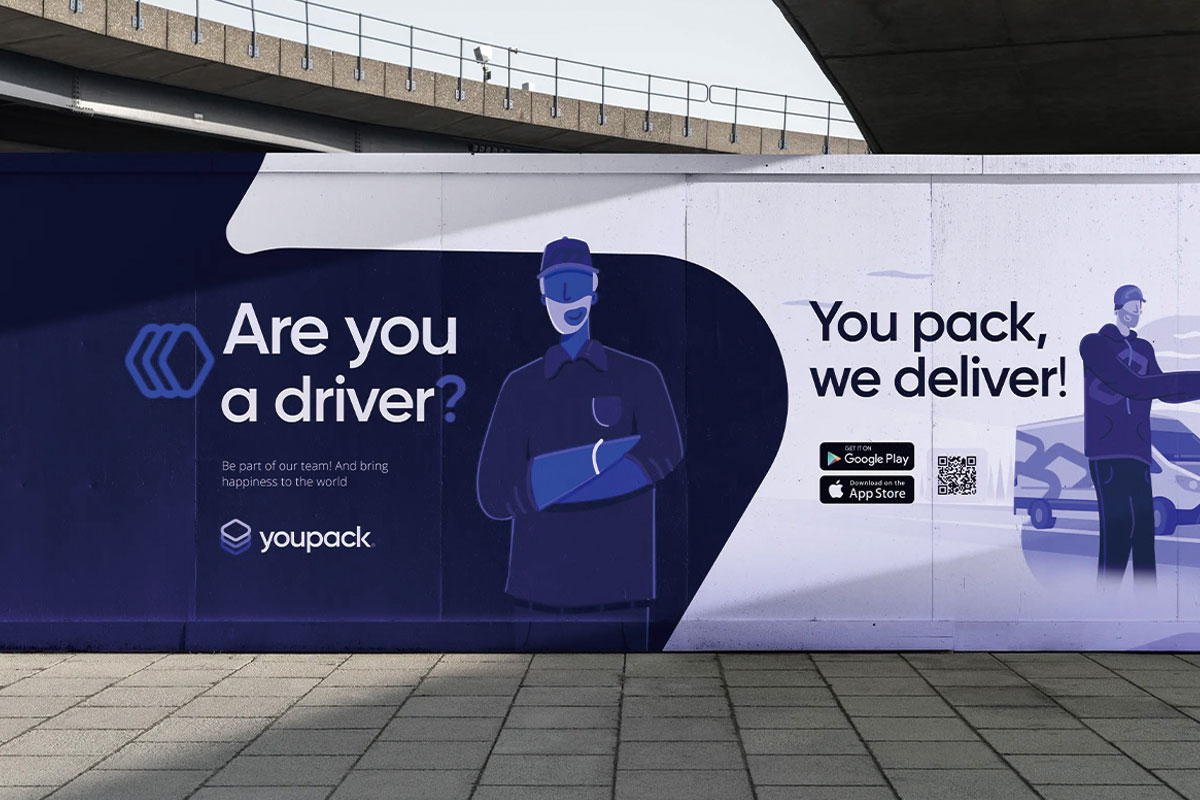 Youpack物流品牌形象设计-物流行业VI设计方案
