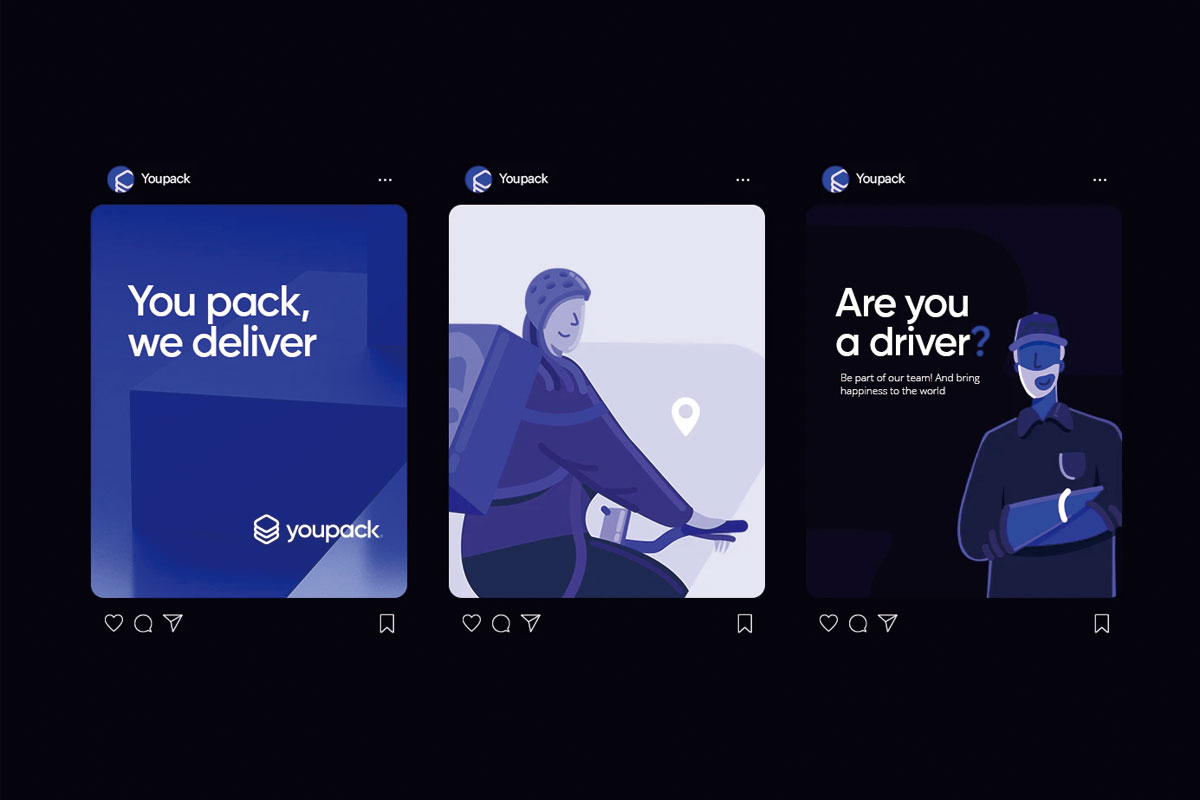 Youpack物流品牌形象设计-物流行业VI设计方案