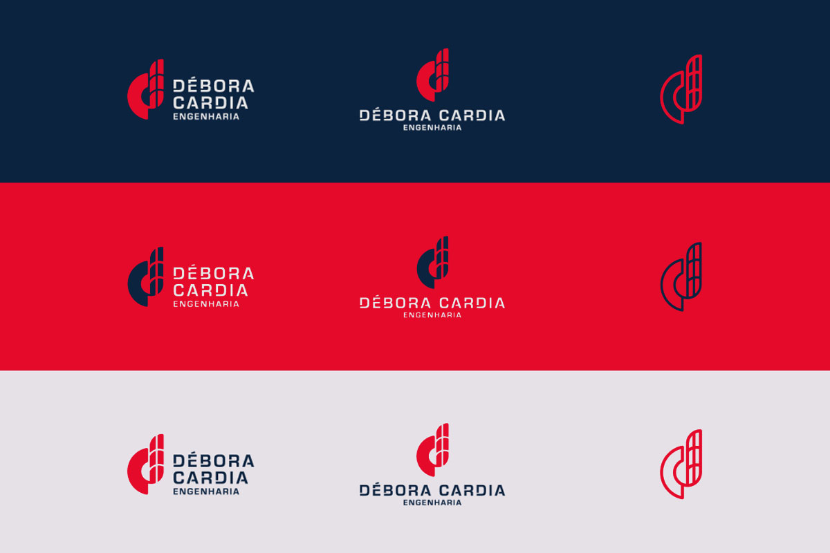 Débora Cardia土木建筑品牌形象设计案例-建筑行业VI设计方案