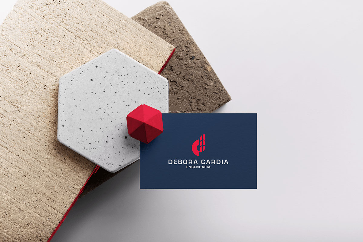 Débora Cardia土木建筑品牌形象设计案例-建筑行业VI设计方案