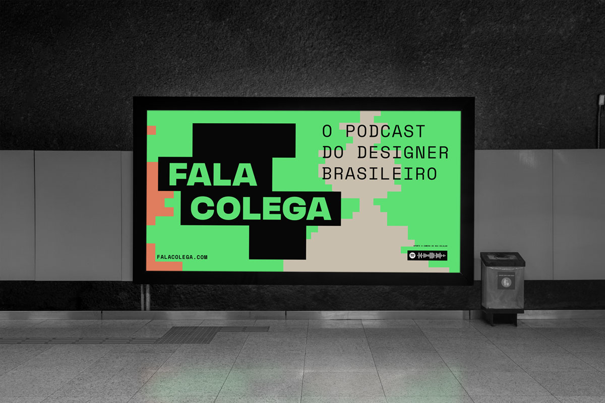 Fala Colega播客品牌形象设计案例-媒体行业VI设计方案