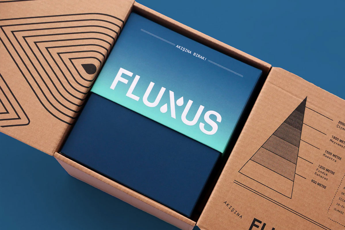 Fluxus咖啡品牌形象设计案例-食品行业VI设计方案