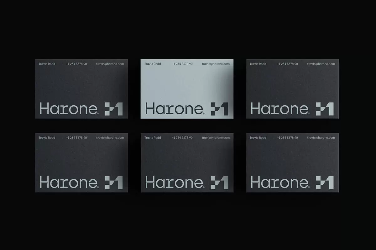 Harone房地产品牌形象设计案例-地产行业VI设计方案