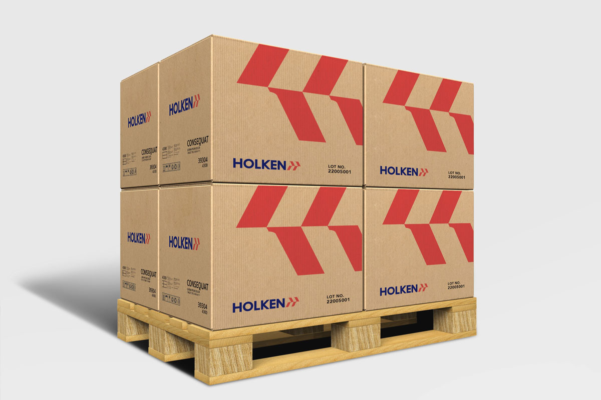 Holken工业品牌形象设计案例-制造业行业VI设计方案