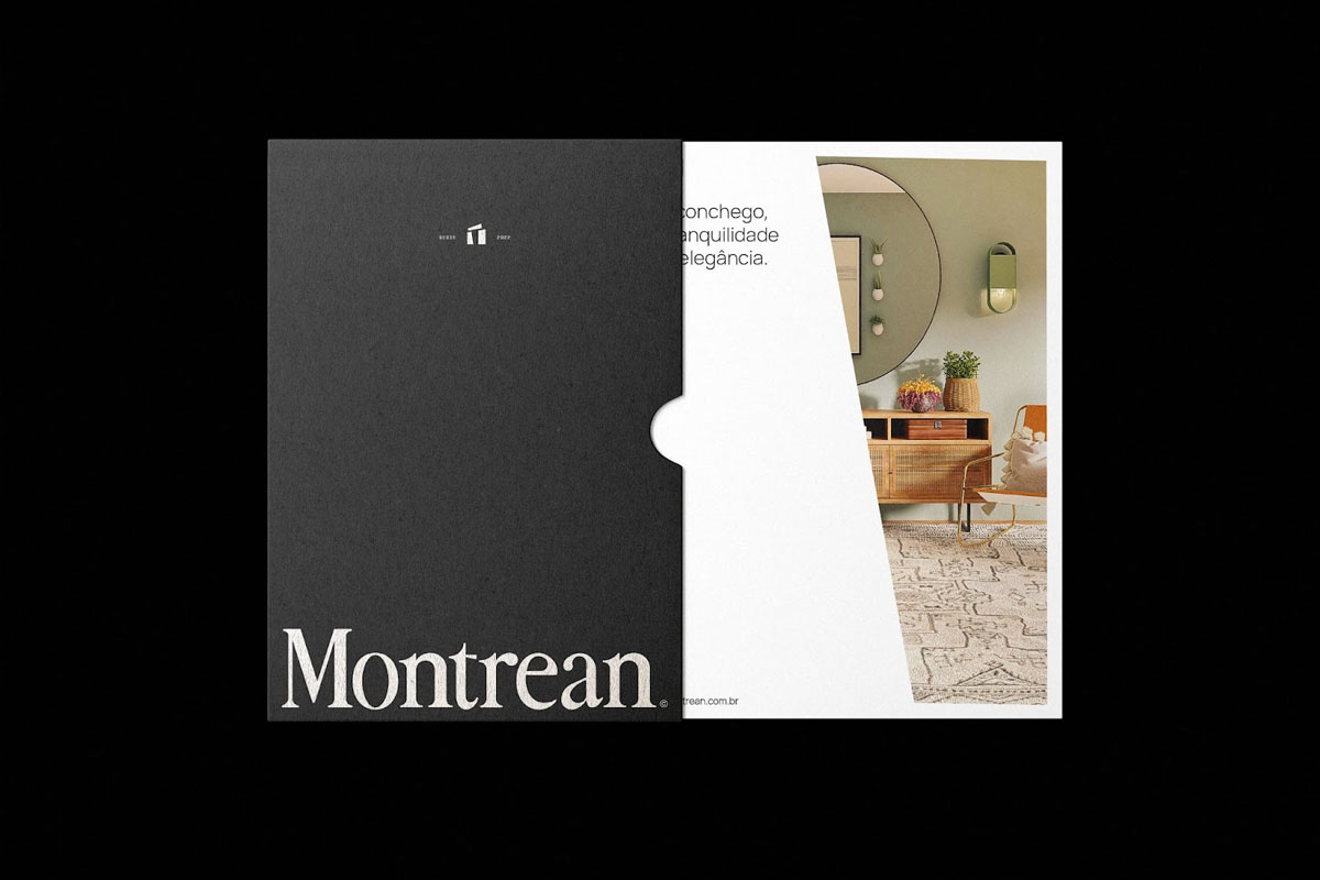 Montrean房地产品牌形象设计案例-地产行业VI设计方案