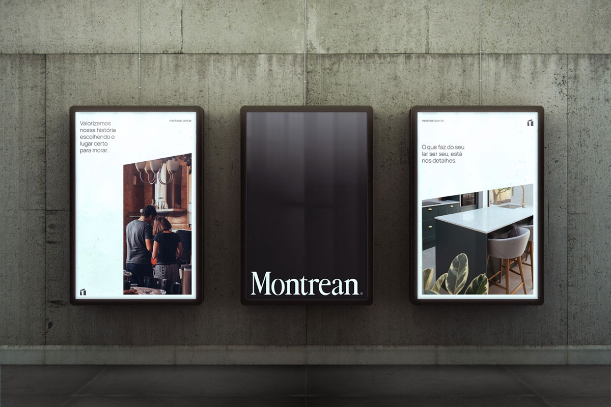 Montrean房地产品牌形象设计案例-地产行业VI设计方案