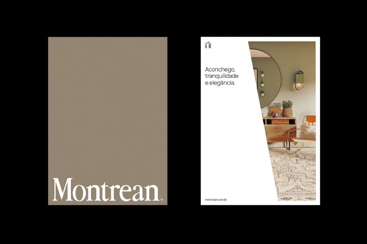 Montrean房地产品牌形象设计案例-地产行业VI设计方案