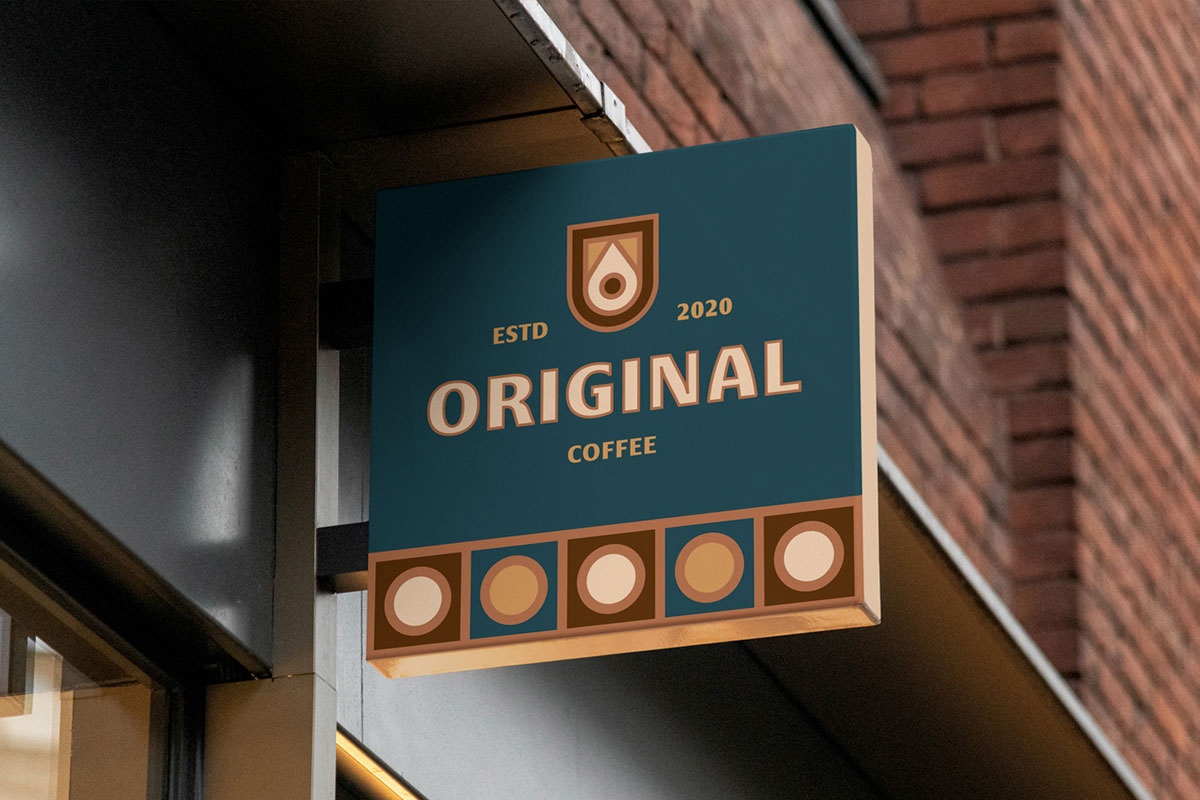 巴西Original咖啡店品牌形象设计与VI设计