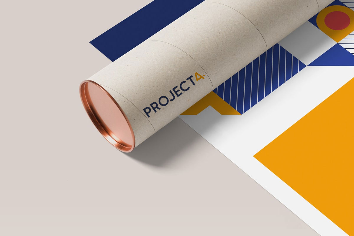 PROJECTA建筑品牌形象设计案例-建筑行业VI设计方案