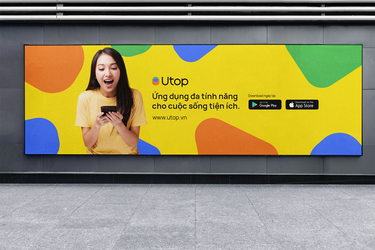Utop软件品牌形象设计案例-科技行业VI设计方案