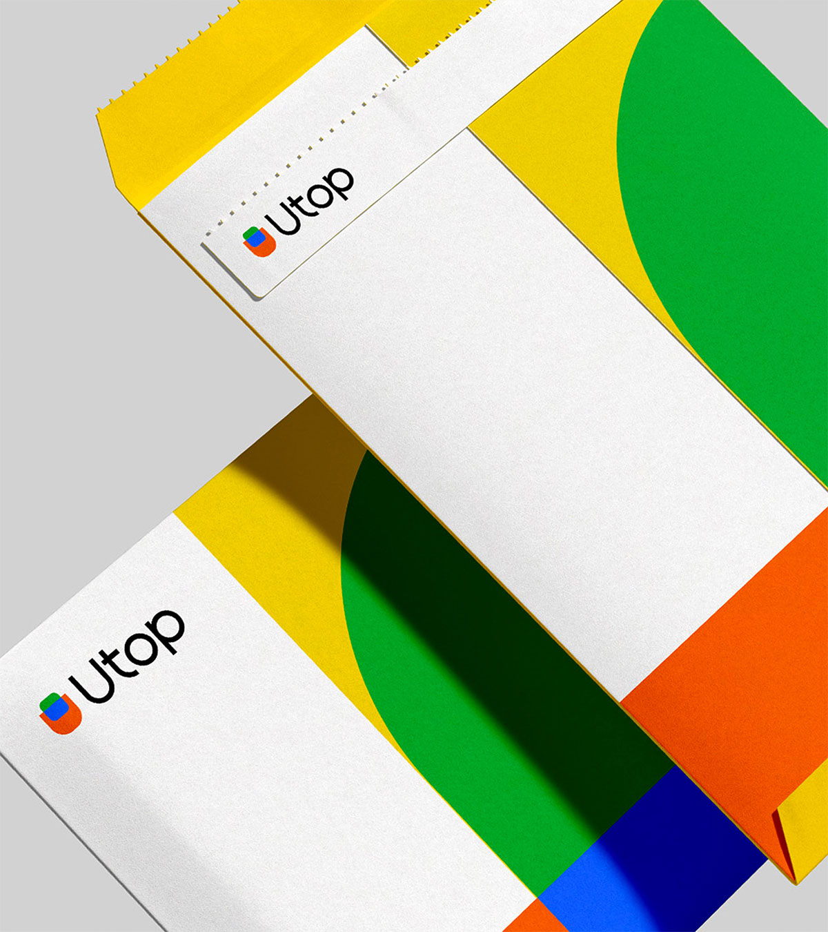Utop软件品牌形象设计案例-科技行业VI设计方案