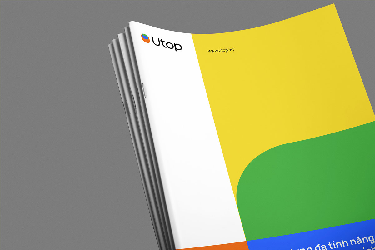 Utop软件品牌形象设计案例-科技行业VI设计方案