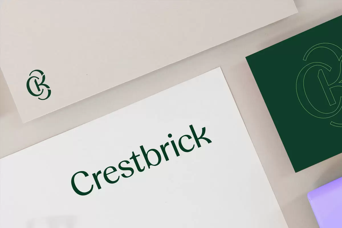 Crestbrick房地产品牌形象设计与VI设计