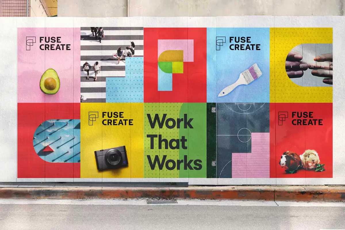 FUSE Create市场营销品牌形象设计与VI设计