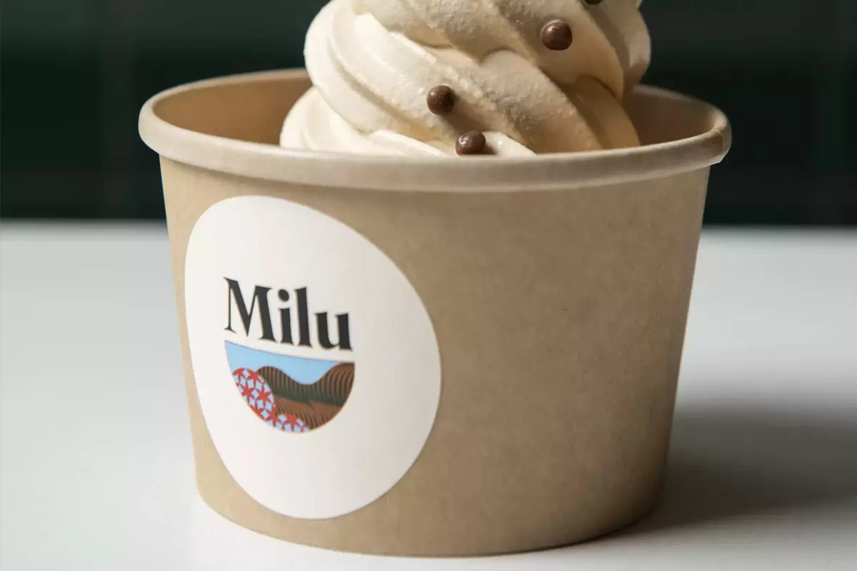 Milu餐厅标签