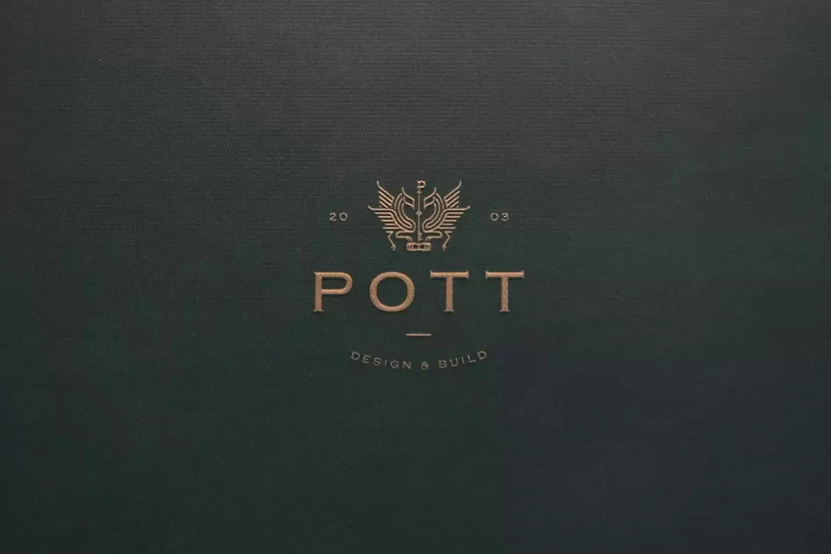 POTT室内建筑品牌形象设计与VI设计