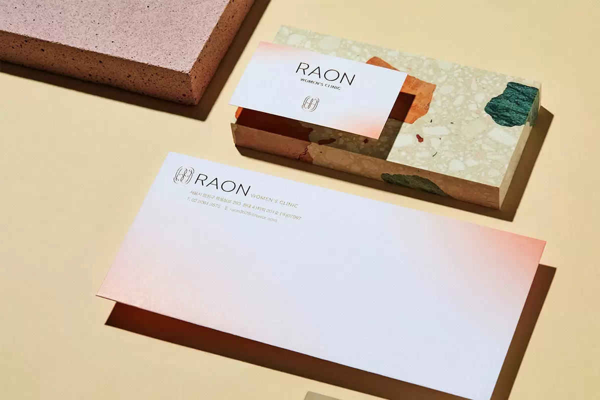 Raon妇科诊所品牌形象设计与VI设计