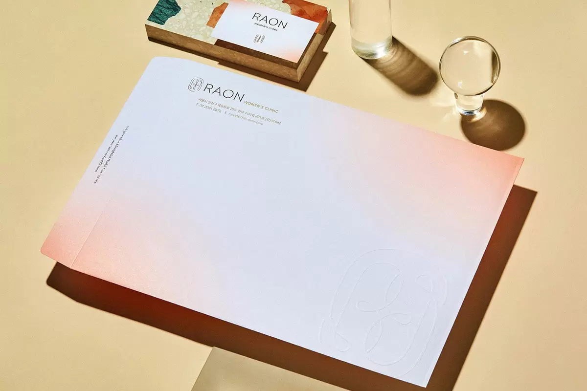 Raon妇科诊所文件袋