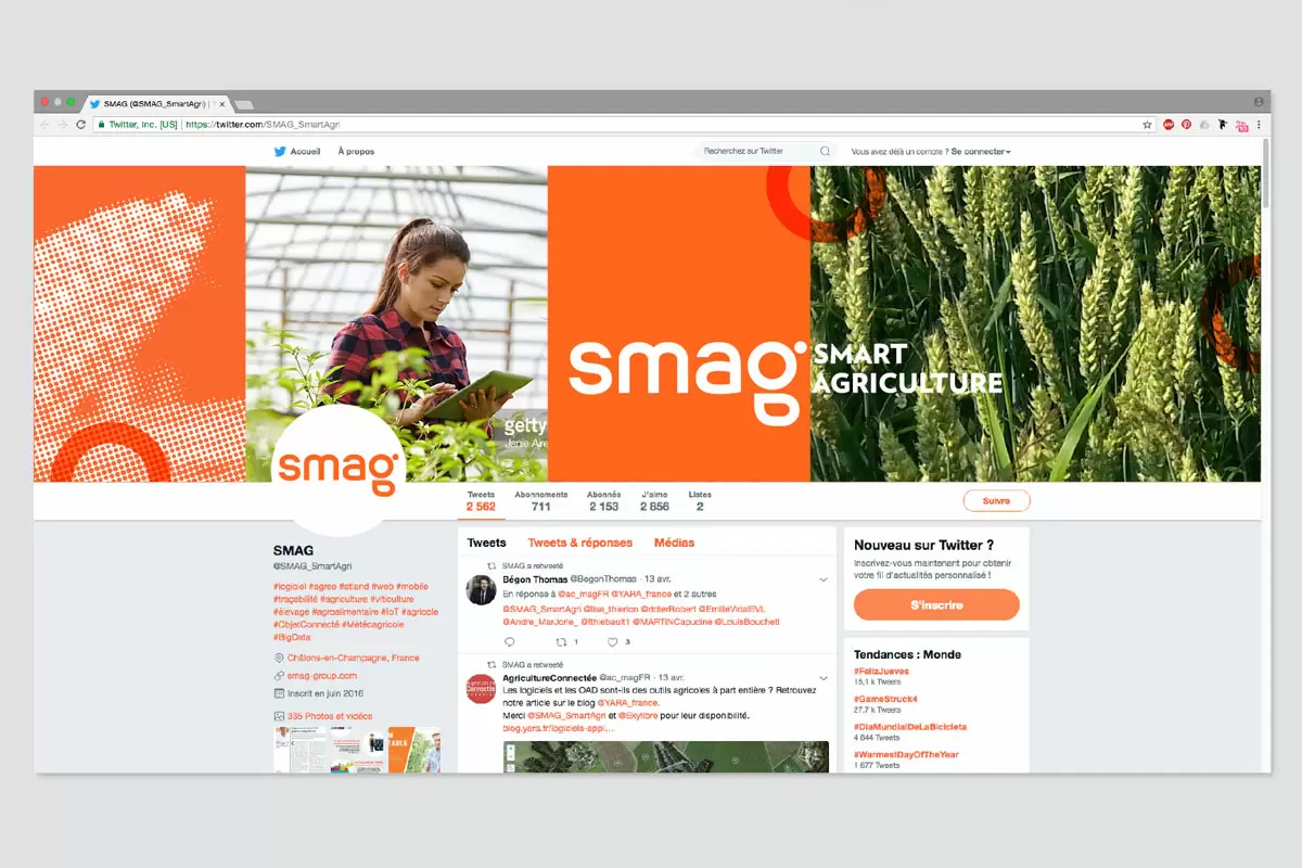 SMAG农业智能化网页